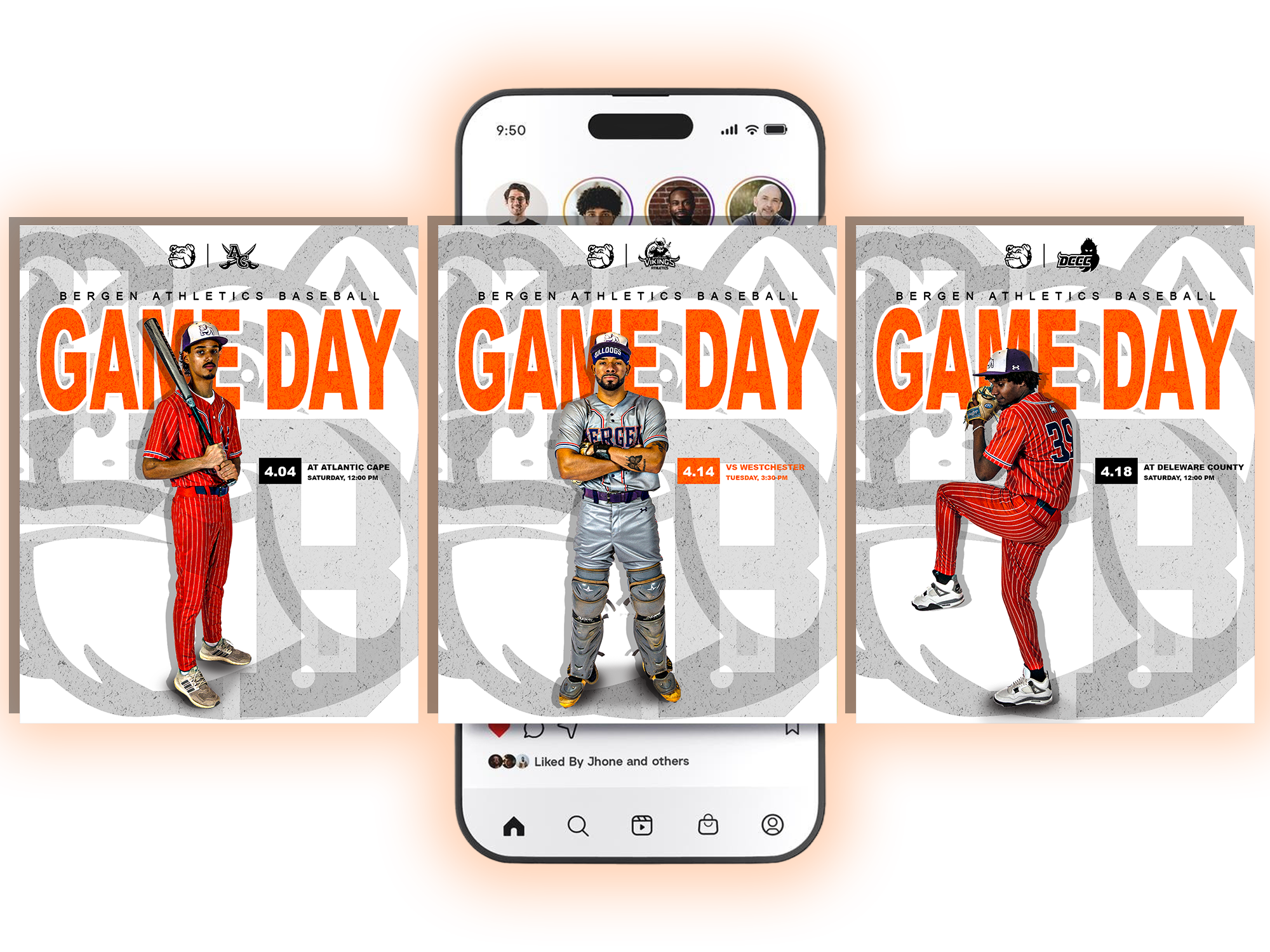 Basketball poster series