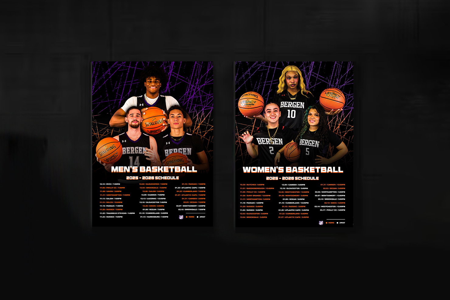 Basketball poster series