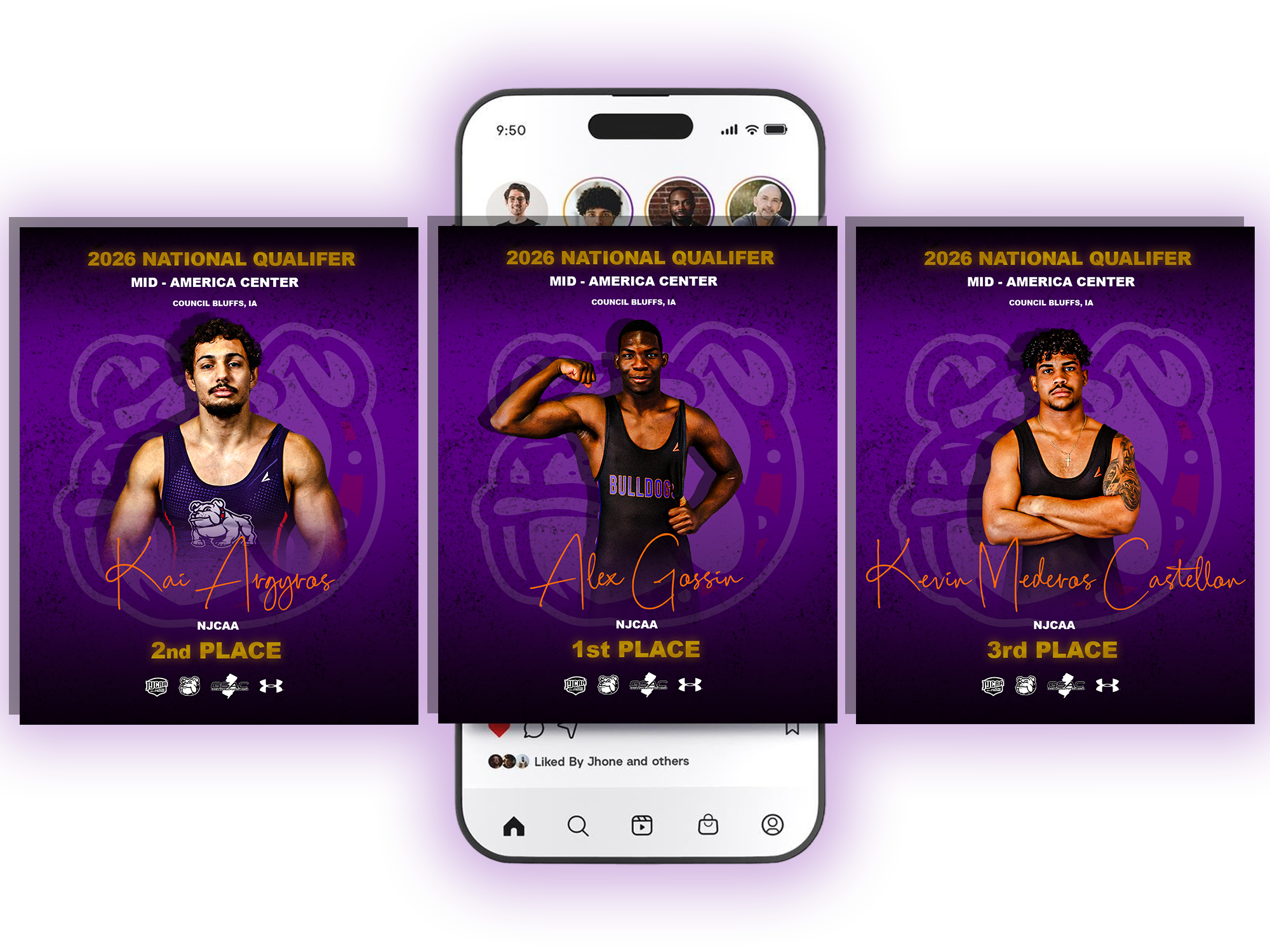 Basketball poster series